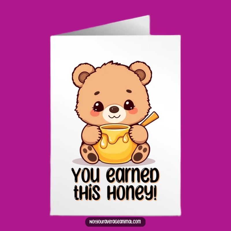 Free Printable Congratulations Card: Bear Hugs for Sweet Success DIY Gift
