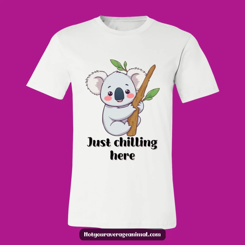 Funny Content Koala T-Shirt - Happy Eucalyptus Hug Tee Gift